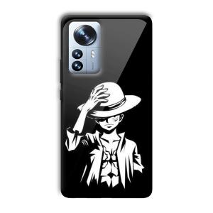 Cool Dude Customized Printed Glass Back Cover for Xiaomi 12 Pro
