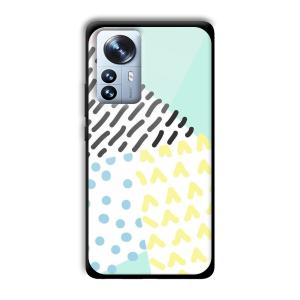 Cool Pattern Customized Printed Glass Back Cover for Xiaomi 12 Pro