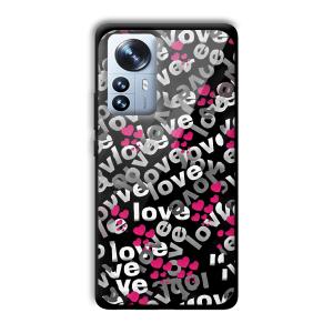Love Customized Printed Glass Back Cover for Xiaomi 12 Pro