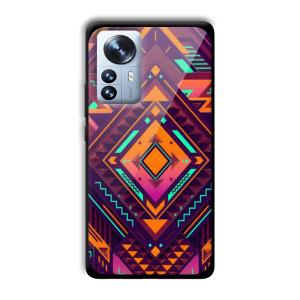 Purple Prism Customized Printed Glass Back Cover for Xiaomi 12 Pro