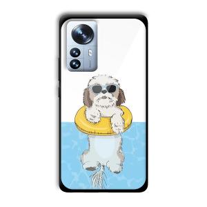 Cool Dog Customized Printed Glass Back Cover for Xiaomi 12 Pro