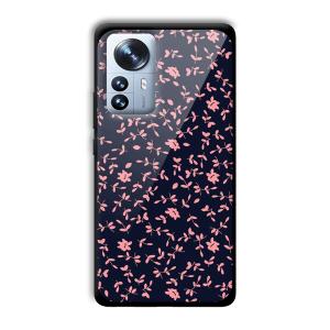 Little Pink Petals Customized Printed Glass Back Cover for Xiaomi 12 Pro