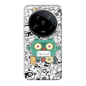 Animated Robot Phone Customized Printed Back Cover for Xiaomi