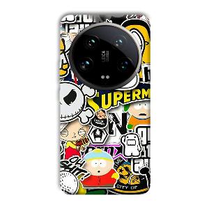 Cartoons Phone Customized Printed Back Cover for Xiaomi