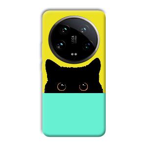 Black Cat Phone Customized Printed Back Cover for Xiaomi