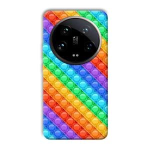 Colorful Circles Phone Customized Printed Back Cover for Xiaomi