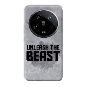 Unleash The Beast Phone Customized Printed Back Cover for Xiaomi