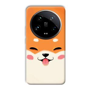 Smiley Cat Phone Customized Printed Back Cover for Xiaomi