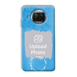 Blue Design Customized Printed Back Cover for Xiaomi Mi 10i