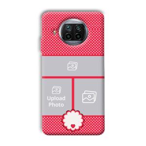 Little Hearts Customized Printed Back Cover for Xiaomi Mi 10i