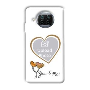 You & Me Customized Printed Back Cover for Xiaomi Mi 10i