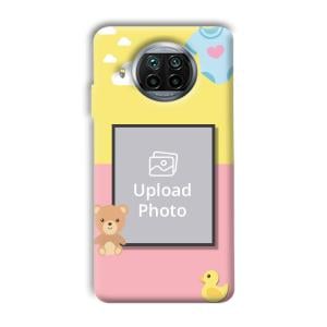 Teddy Bear Baby Design Customized Printed Back Cover for Xiaomi Mi 10i