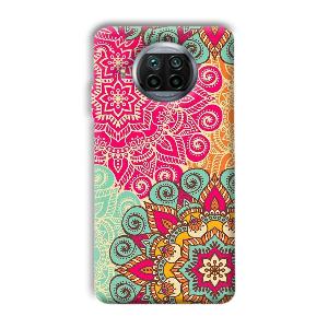 Floral Design Phone Customized Printed Back Cover for Xiaomi Mi 10i