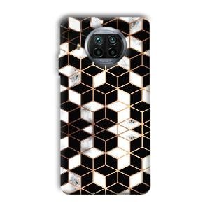 Black Cubes Phone Customized Printed Back Cover for Xiaomi Mi 10i