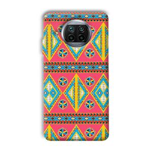 Colorful Rhombus Phone Customized Printed Back Cover for Xiaomi Mi 10i