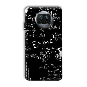 E is Equal To MC2 Phone Customized Printed Back Cover for Xiaomi Mi 10i