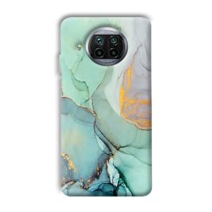 Green Marble Phone Customized Printed Back Cover for Xiaomi Mi 10i