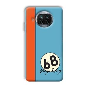 Vintage Racing Phone Customized Printed Back Cover for Xiaomi Mi 10i