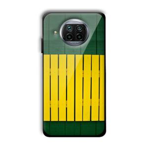 Yellow Fence Customized Printed Glass Back Cover for Xiaomi Mi 10i
