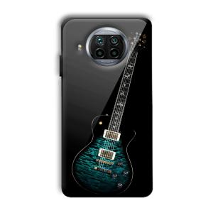 Neon Guitar Customized Printed Glass Back Cover for Xiaomi Mi 10i