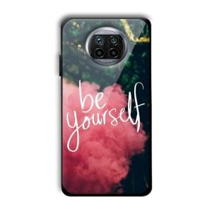 Be Yourself Customized Printed Glass Back Cover for Xiaomi Mi 10i