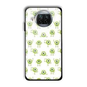 Green Eyes Customized Printed Glass Back Cover for Xiaomi Mi 10i