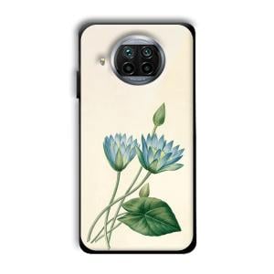 Flowers Customized Printed Glass Back Cover for Xiaomi Mi 10i