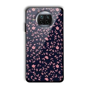 Little Pink Petals Customized Printed Glass Back Cover for Xiaomi Mi 10i
