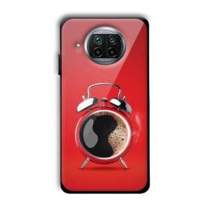 Morning Coffee Customized Printed Glass Back Cover for Xiaomi Mi 10i