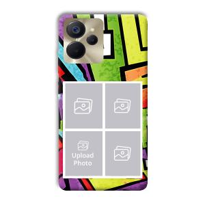 Pop of Colors Customized Printed Back Cover for Realme 9i 5G