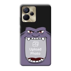 Purple Monster Customized Printed Back Cover for Realme 9i 5G