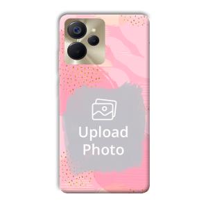 Sparkly Pink Customized Printed Back Cover for Realme 9i 5G
