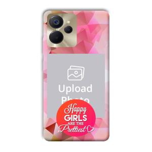 Happy Girls Customized Printed Back Cover for Realme 9i 5G