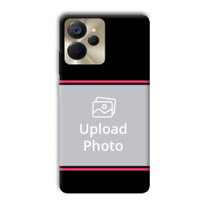 Pink Lines Customized Printed Back Cover for Realme 9i 5G