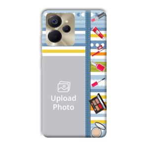 Makeup Theme Customized Printed Back Cover for Realme 9i 5G