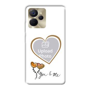 You & Me Customized Printed Back Cover for Realme 9i 5G