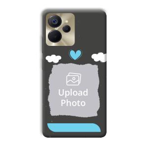 Love & Clouds Customized Printed Back Cover for Realme 9i 5G