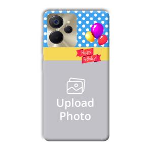 Happy Birthday Customized Printed Back Cover for Realme 9i 5G