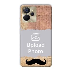 Moustache Customized Printed Back Cover for Realme 9i 5G