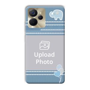 Elephant Customized Printed Back Cover for Realme 9i 5G