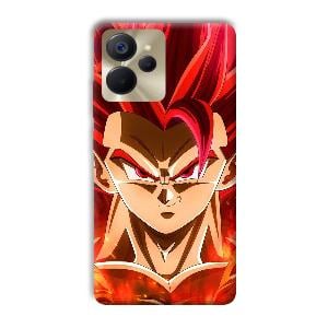 Goku Design Phone Customized Printed Back Cover for Realme 9i 5G