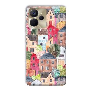 Colorful Homes Phone Customized Printed Back Cover for Realme 9i 5G