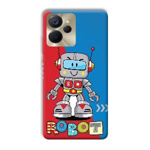 Robot Phone Customized Printed Back Cover for Realme 9i 5G