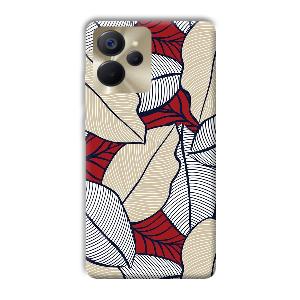 Leafy Pattern Phone Customized Printed Back Cover for Realme 9i 5G
