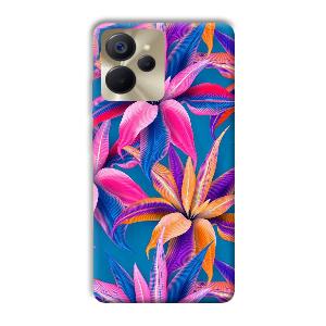 Aqautic Flowers Phone Customized Printed Back Cover for Realme 9i 5G