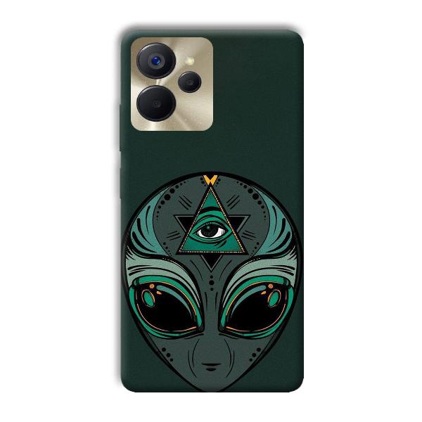 Alien Phone Customized Printed Back Cover for Realme 9i 5G