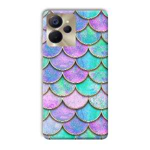 Mermaid Design Phone Customized Printed Back Cover for Realme 9i 5G
