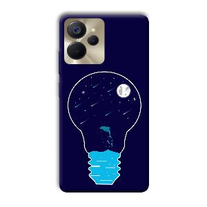 Night Bulb Phone Customized Printed Back Cover for Realme 9i 5G