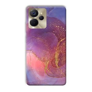Sparkling Marble Phone Customized Printed Back Cover for Realme 9i 5G