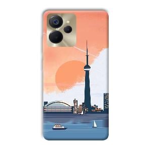 City Design Phone Customized Printed Back Cover for Realme 9i 5G